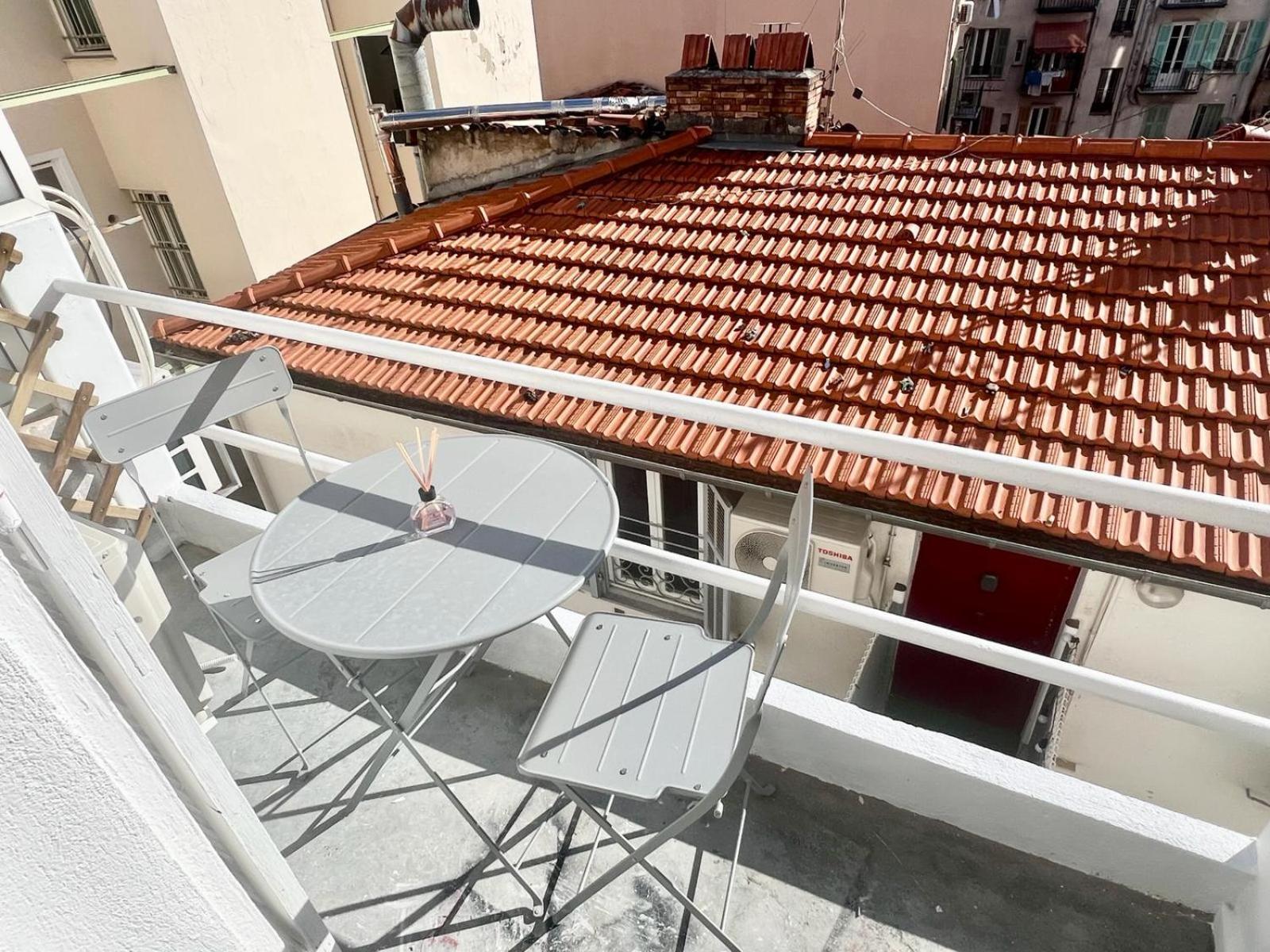 Studio Moderne Renove Avec Balcon Nice Eksteriør billede